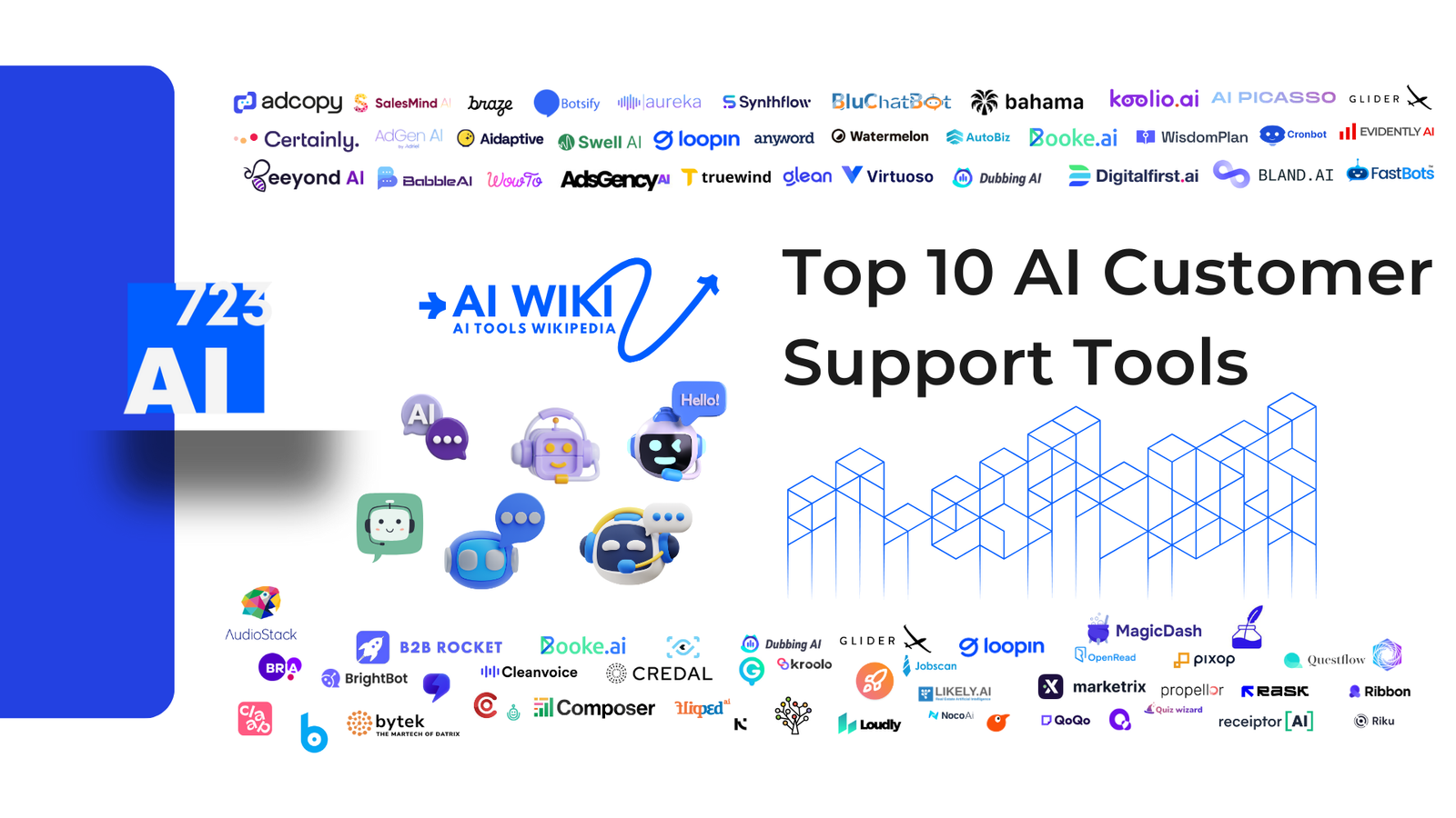 TOP 10 AI TOOLS FOR CUSTOMER SUPPORT