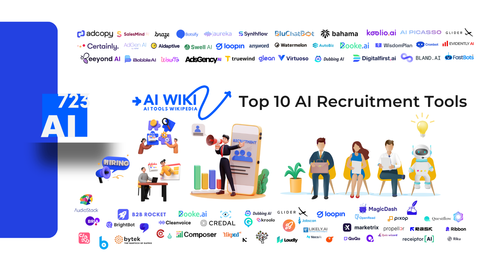 TOP 10 AI RECRUITMENT TOOLS